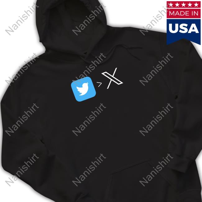 Official 2023 Elon Musk New Twitter Logo X To Replace Blue Bird Shirt