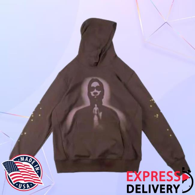 Official Sp5der Clothing Apparel Sp5der Thug Hood Angel Brown Sp5der Merch Store Shop