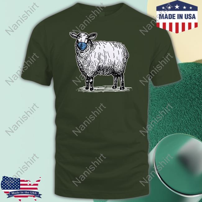 Official Wide Awake Shop Masked Sheep Anti Face Mask Hoodie Ivor Cummins