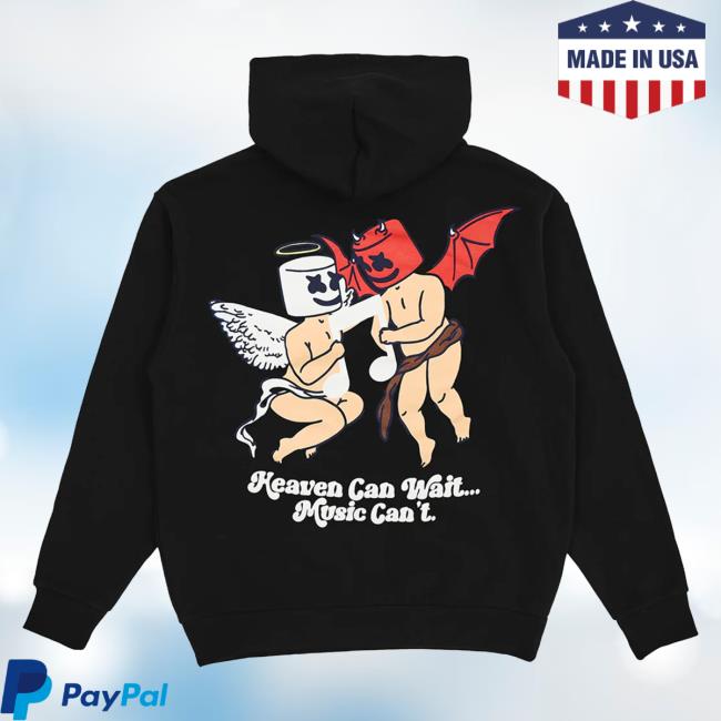Official Marshmello Merch Store Aven Can Wait Crewneck Marshmello Apparel Clothing Shop
