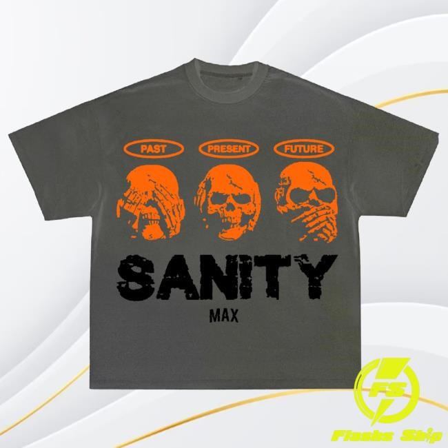 Official Maximo Apparel Gray & Orange "Time" Popover Shirt