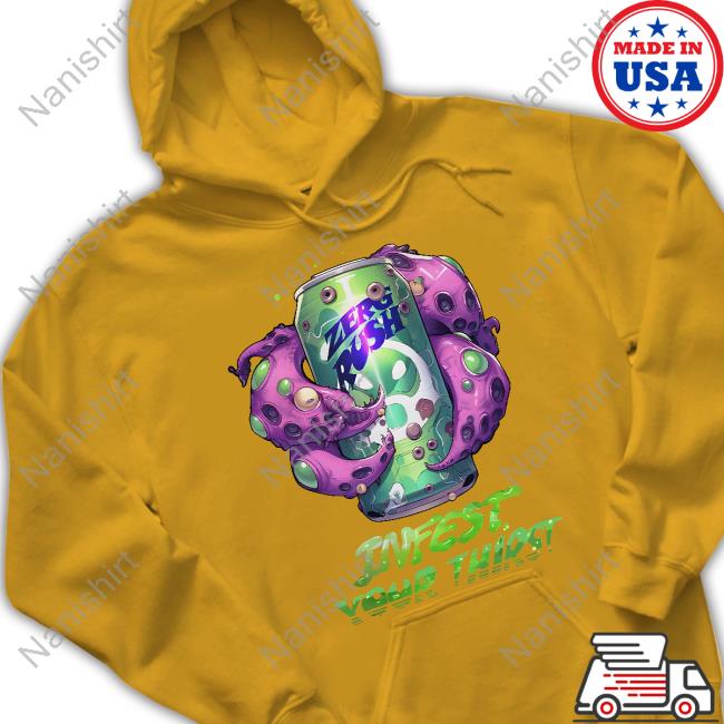 StarCraft Zerg Rush Infest Your Thirst Sweatshirt StarCraft Zerg Rush Tee