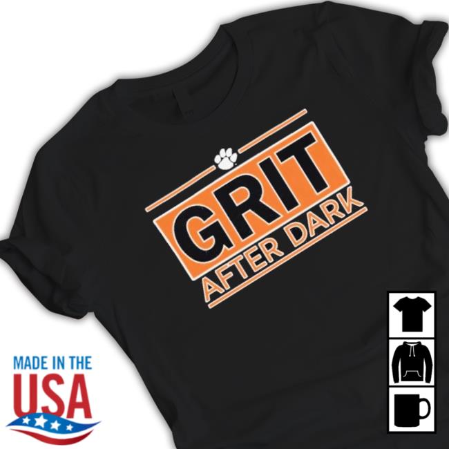 Clemson Athletics Grit After Dark Clemson Basketball T-Shirt Clemson Athletics Grit After Dark Clemson Basketball shirt