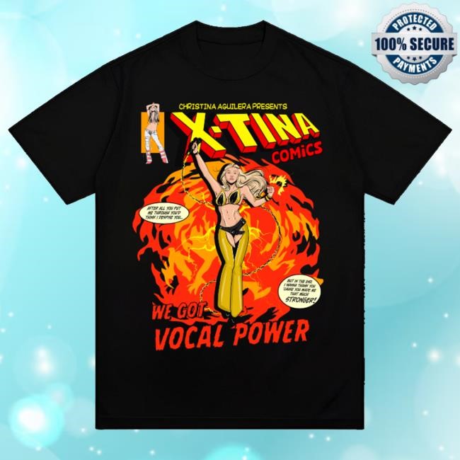 X-Tina Comics, Christina Aguilera New Tee