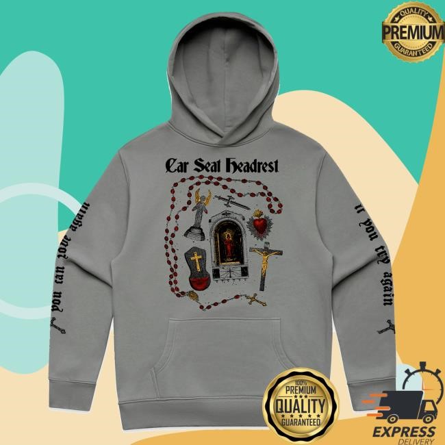 Official Car Seat Headrest Rosary Hoody (From Gov Ball) Official Car Seat Headrest Merch Rosary Hoodies (From Gov Ball)