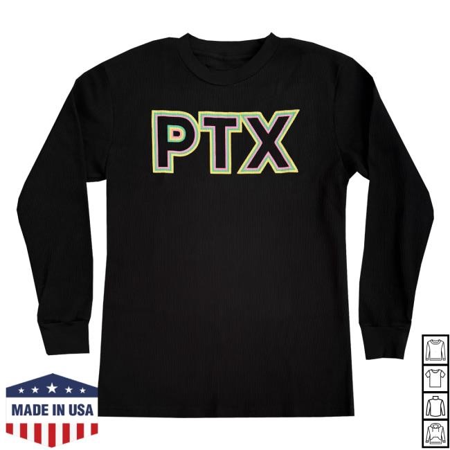 PTX Logo Black Long Sleeve Tee Pentatonix Merch