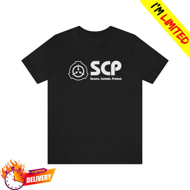 The SCP Store Merch SCP Logo and Slogan Unisex Shirt New