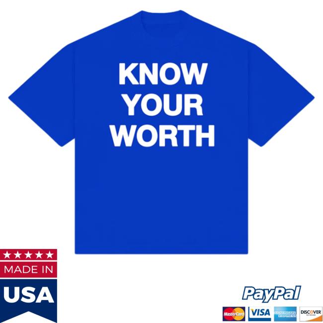 Official Selah Clothing Know Your Worth Heavy Hoodie
