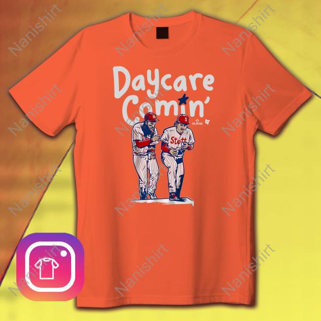 Brandon Marsh & Bryson Stott Daycare Comin' Shirt