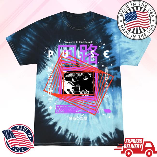 Official Studiohouse Designs Kairo (Pulse) Tie Dye Hot Shirt Blue