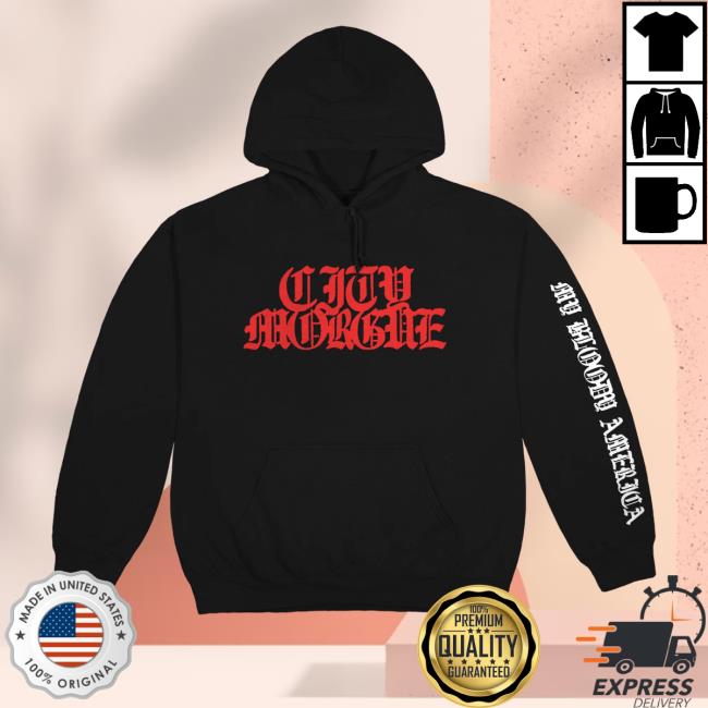 Official Punk City Morgue Pullover Hoodie