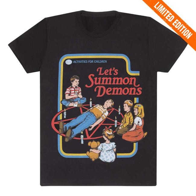 Golden Discs Steven Rhodes: Lets Summon Demons Shirt