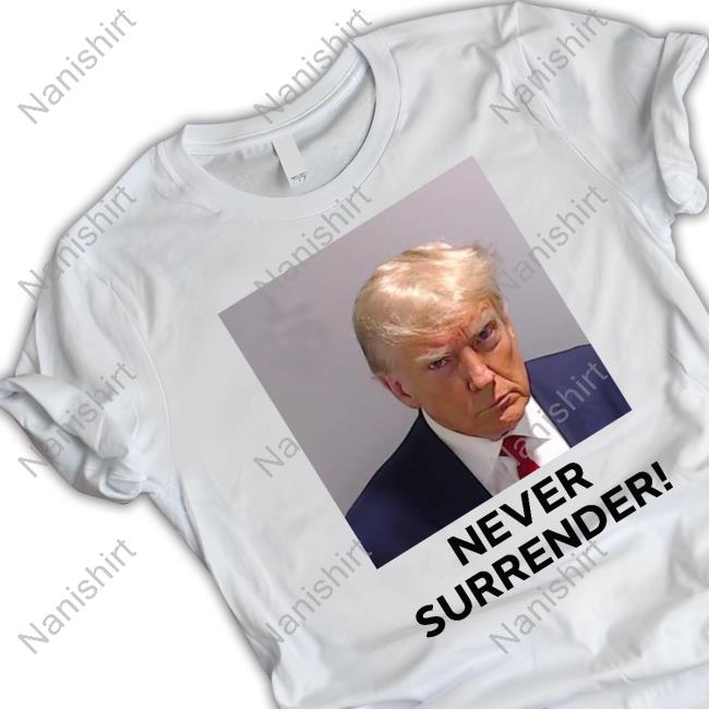 Trump Never Surrender Long Sleeve T Shirt