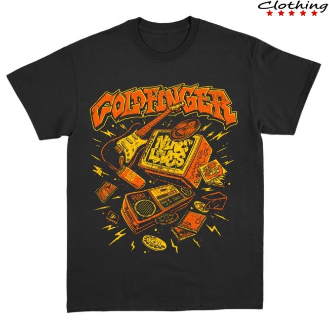 Nine Lives Band Tee — Goldfinger Backline Wardrobe