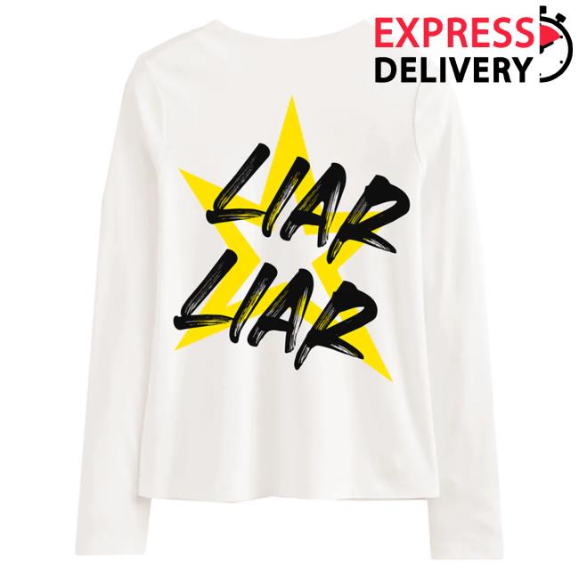 Official Republic Records Merch Store Liar Liar Off White Long Sleeve New Shirt Republic Records Apparel Clothing Shop RepublicRecords