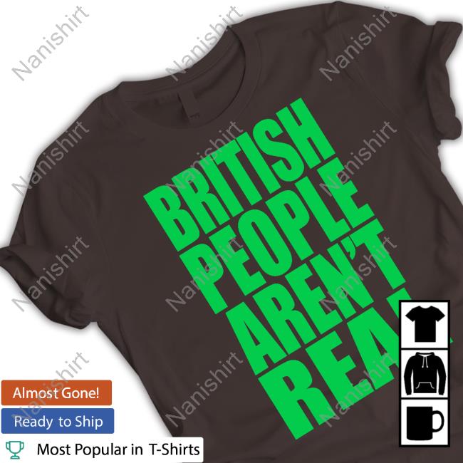 Official Jaded London Merch British People Tee