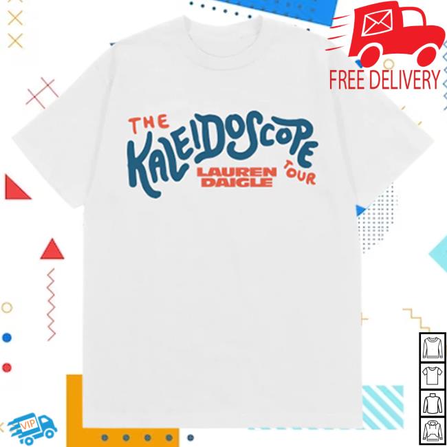 Official Lauren Daigle Store Merch The Kaleidoscope Tour White New Shirt Laurendaigle