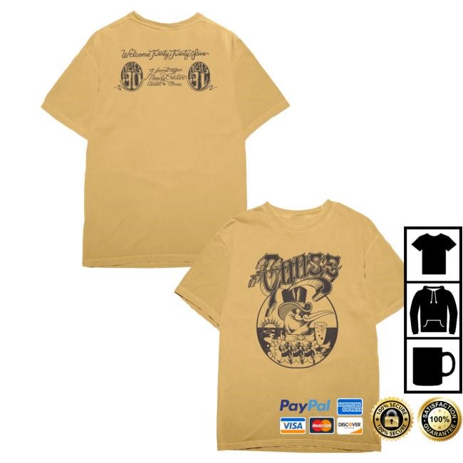 Official Goose The Band Merch Fancy Penguin NYE Event New Shirt Goosetheband