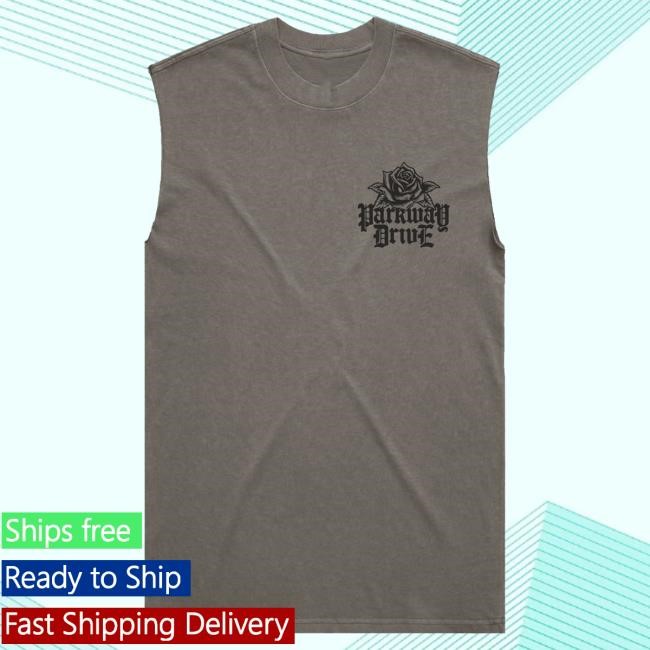 Official Parkway Drive Merch Store Chronos Heavyweight Tanktop Tshirt
