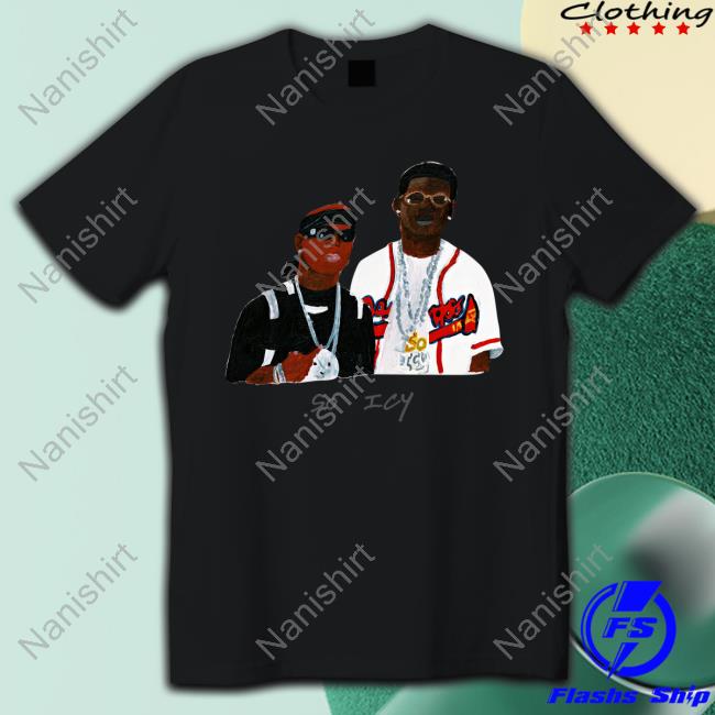 Clayton English Wearing So Icy T Shirts