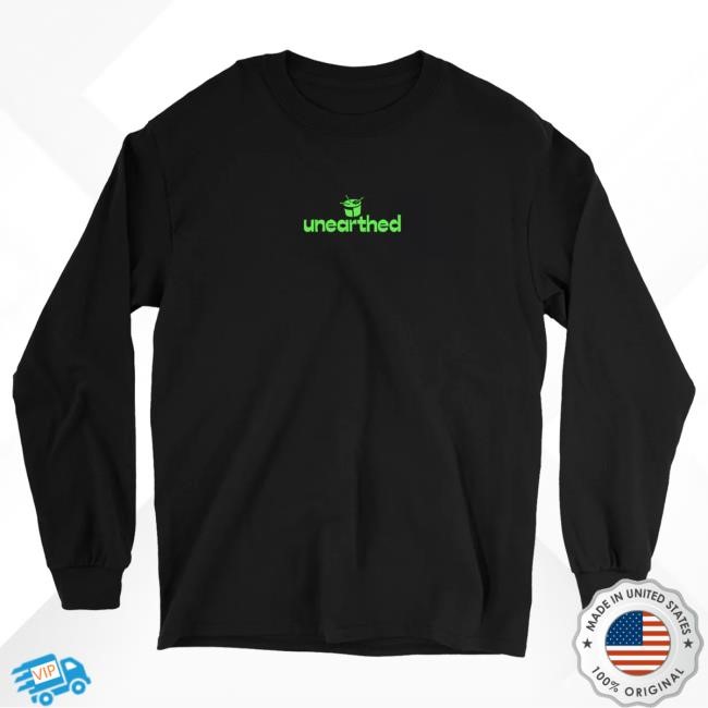 Official Triple J Store Shop New Unearthed Triple J LS T Shirt (Black)