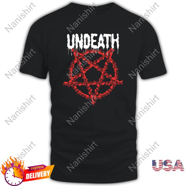 Official Undeath Skull Death Metal Shirts