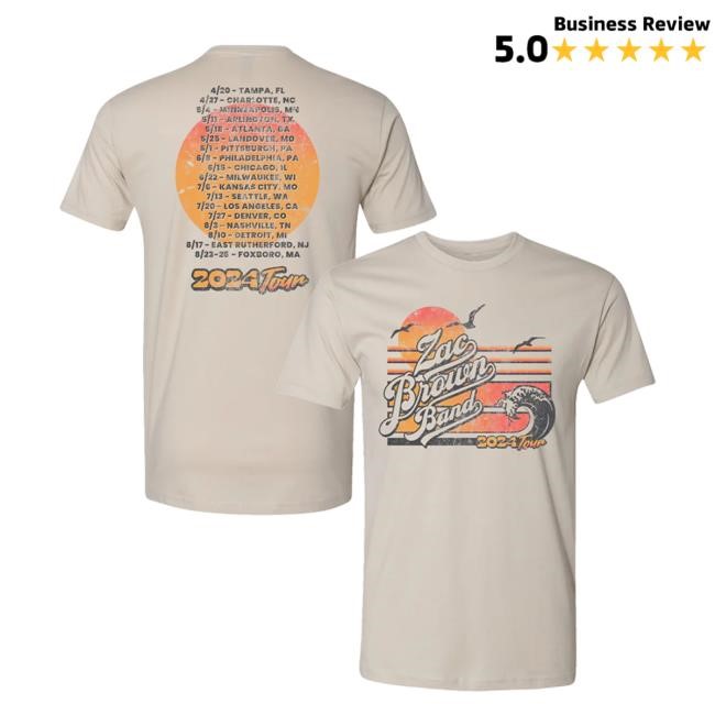Retro Wave S/S Tee Zac Brown Band