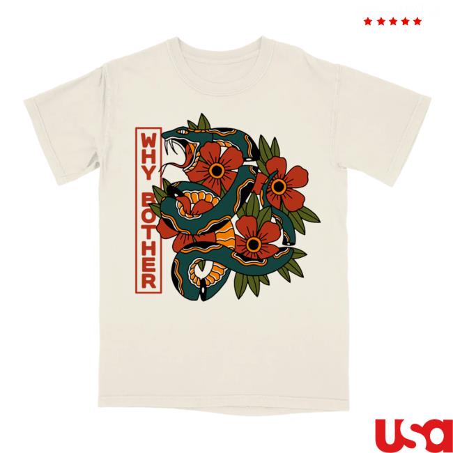 The Wonder Years Merch Why Bother Snake Shirts