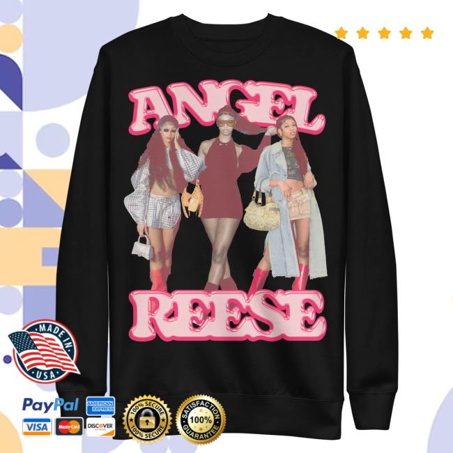 Official Angel Reese Merch Store Angel Reese "Lifestyle Collage" Hoodies Angel Reese Apparel Clothing Shop