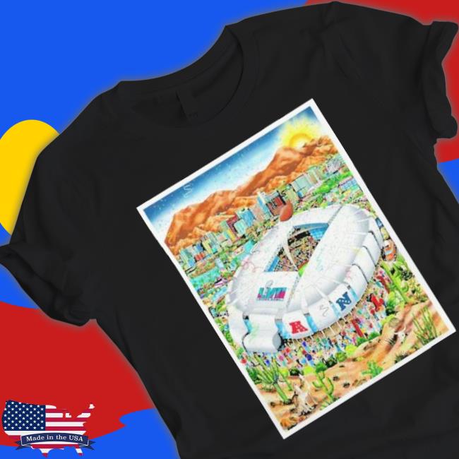 Super Bowl Lvii Fazzino 2023 Classic Shirt Super Bowl Lvii Fazzino 2023 Shirt