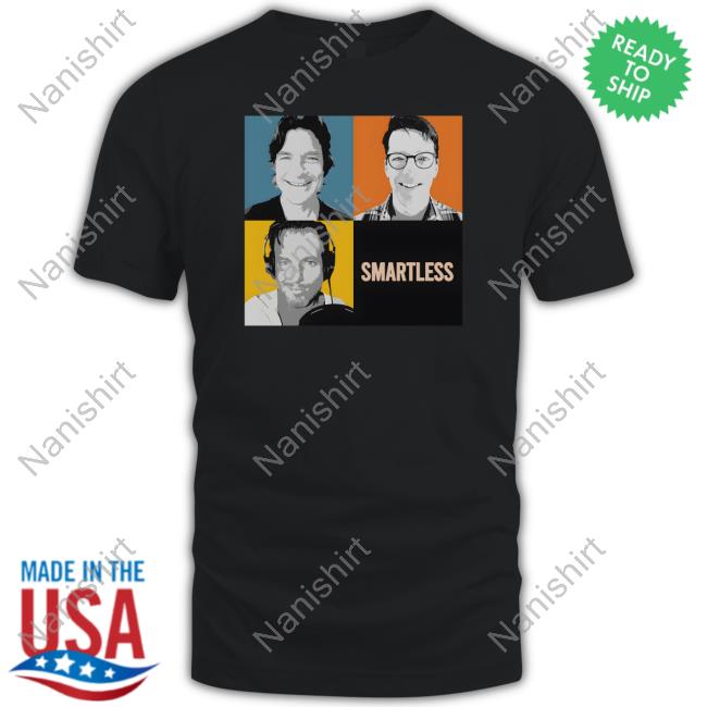 Official SmartLess Squares Shirt