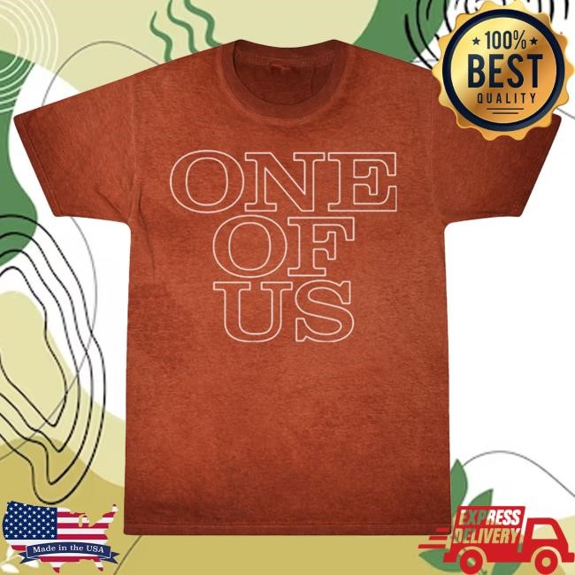 Official Technoblade Merch Apparel Technoblade One Of Us Attractive Shirt (Orange Oil Wash)
