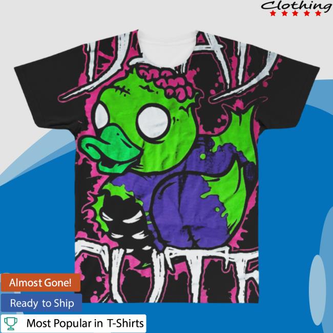 Official Artist Shot Cupcake Cult Zombie Duck All Over Print New Shirt Artistshot