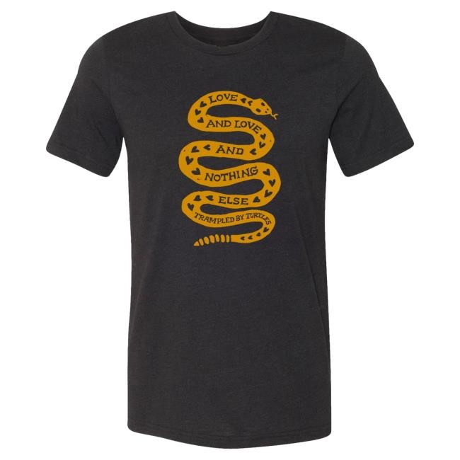 Official Trampled By Turtles Merch Love & Love Snake Tees