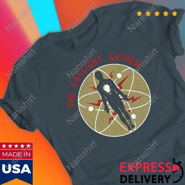 Official The Gaslight Anthem Merch Central The Gaslight Anthem Positive Charge Long Sleeve Tee
