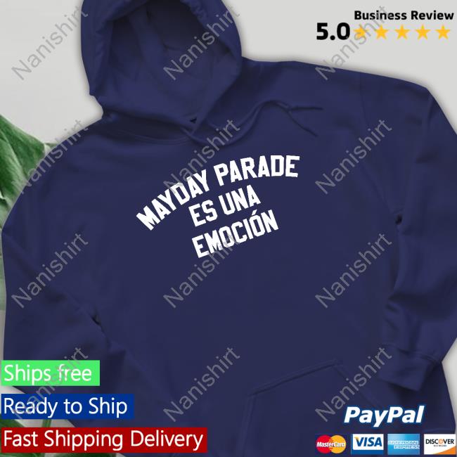 Official Mayday Parade Merch Mayday Parade Es Una Emocion Long Sleeve Tee