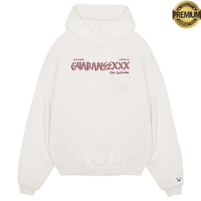 Official Rauw Alejandro Merch Store Musa Hoody - Offwhite Rauw Alejandro