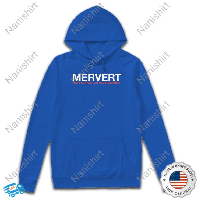 Official Obvious Shirts Shop Mervert Matt Mervis Fan Club Member Long Sleeve Tee