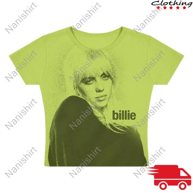 Official Billie Eilish Clothing Shop Store Wish Photo Baby Tee Shirt Billieeilish Merch