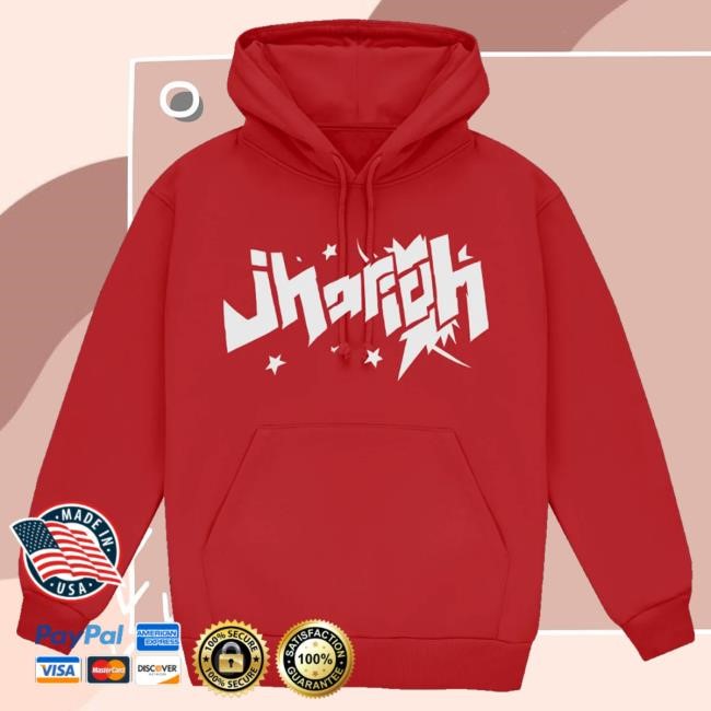 Official Jhariah Merch Store Jhariah Red Studio Attractive Hoodie
