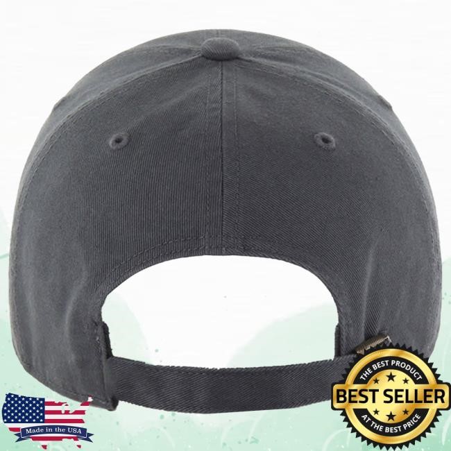 Official Shop Big Ten Store 47 Charcoal Indiana Hoosiers Clean Up Adjustable Hat