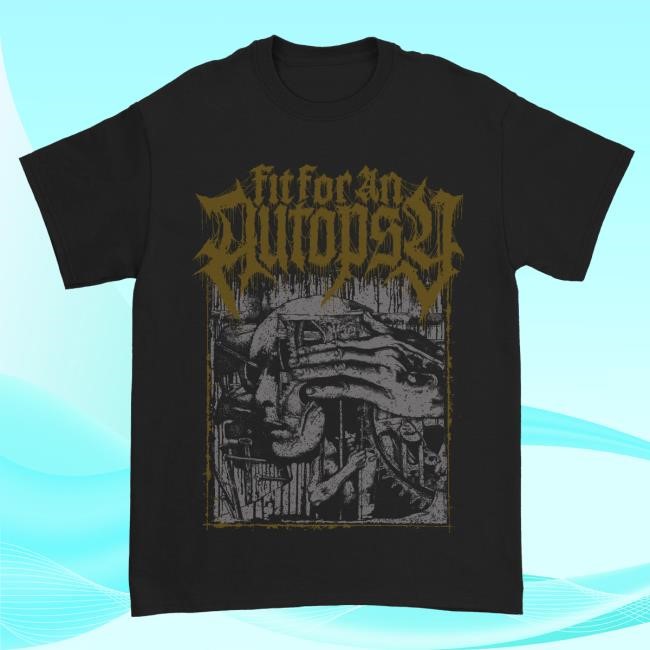 Fit For An Autopsy Death Arch Tees - Black