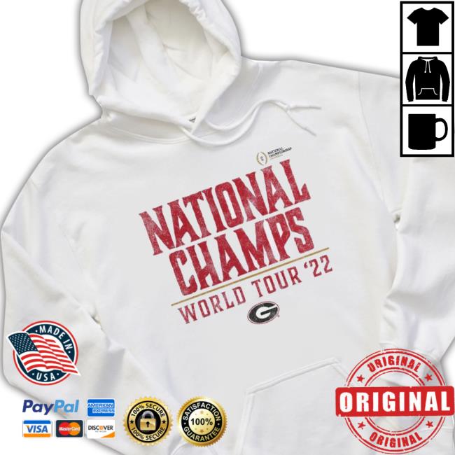 Georgia Bulldogs College Football Playoff National Champions World Tour 2022 Shirt Georgia Bulldogs College Football Playoff National Champions World Tour 2022 shirt