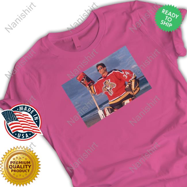 Vintage Hockey Shop John Vanbiesbrouck For The Florida Panthers Shirt