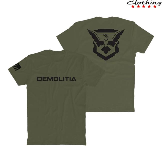 Demolitia - Military Green Long Sleeve