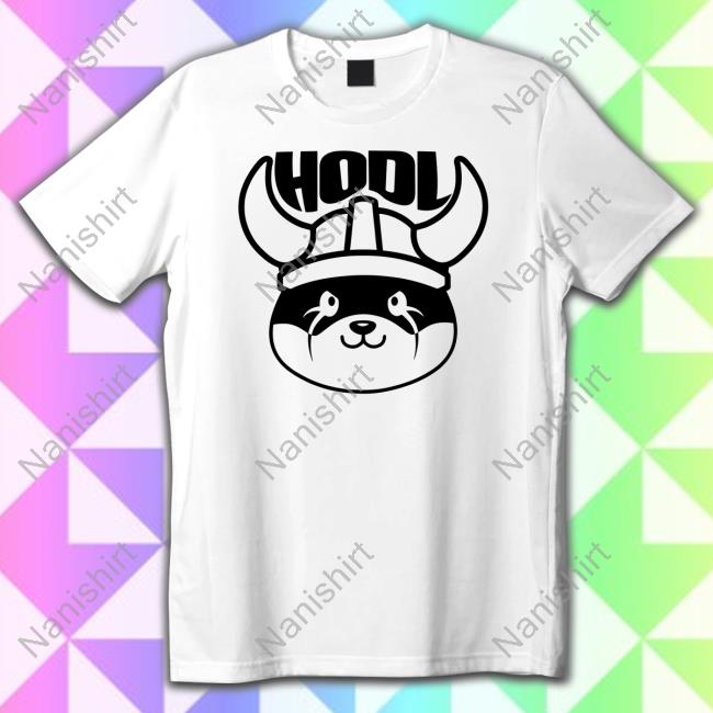 Floki Hodl White Long Sleeve Shirt