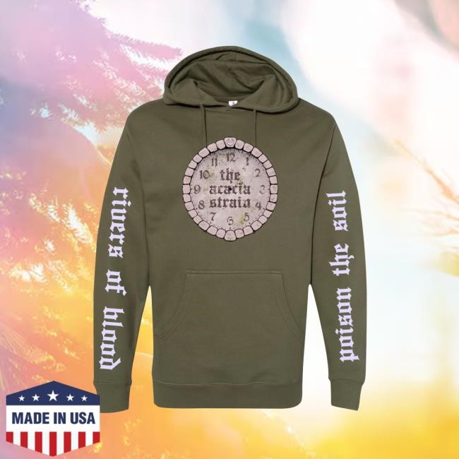 Untended Graves Hoodie Sweatshirt The Acacia Strain Band Merch