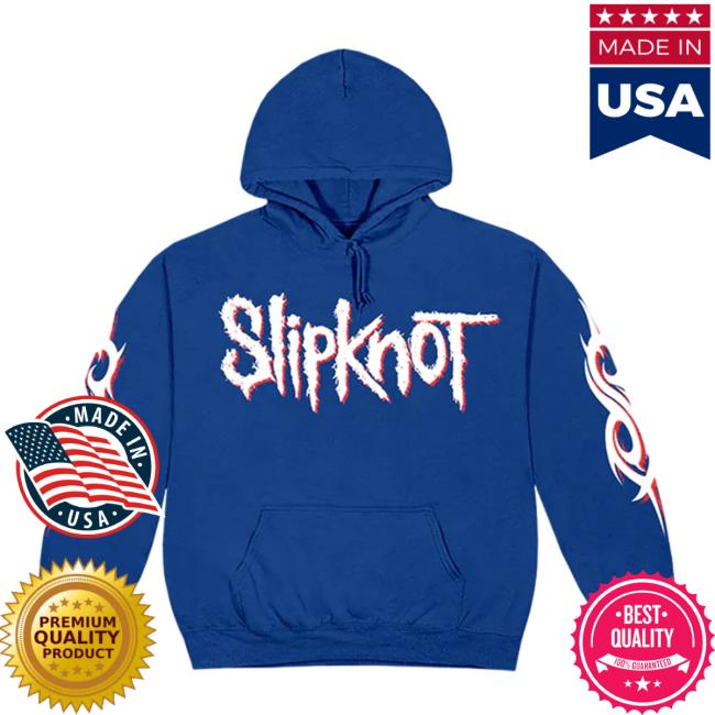 Official Slipknot Merch Royal Blue Slipknot Longsleeve T Shirt
