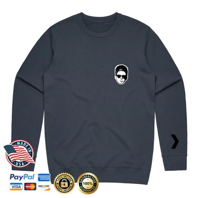 Noel Gallagher's High Flying Birds Official Store 2023 Winter Tour NG Headshot Sweatshirt Hoodie