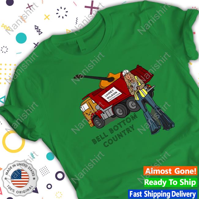 Lainey Wilson Merch Bell Bottom Country Construction Tee